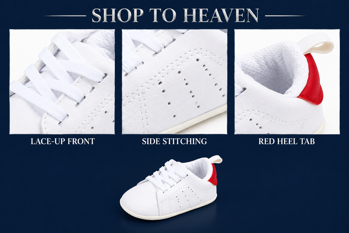 Baby Lace-Up Shoes Close-Ups