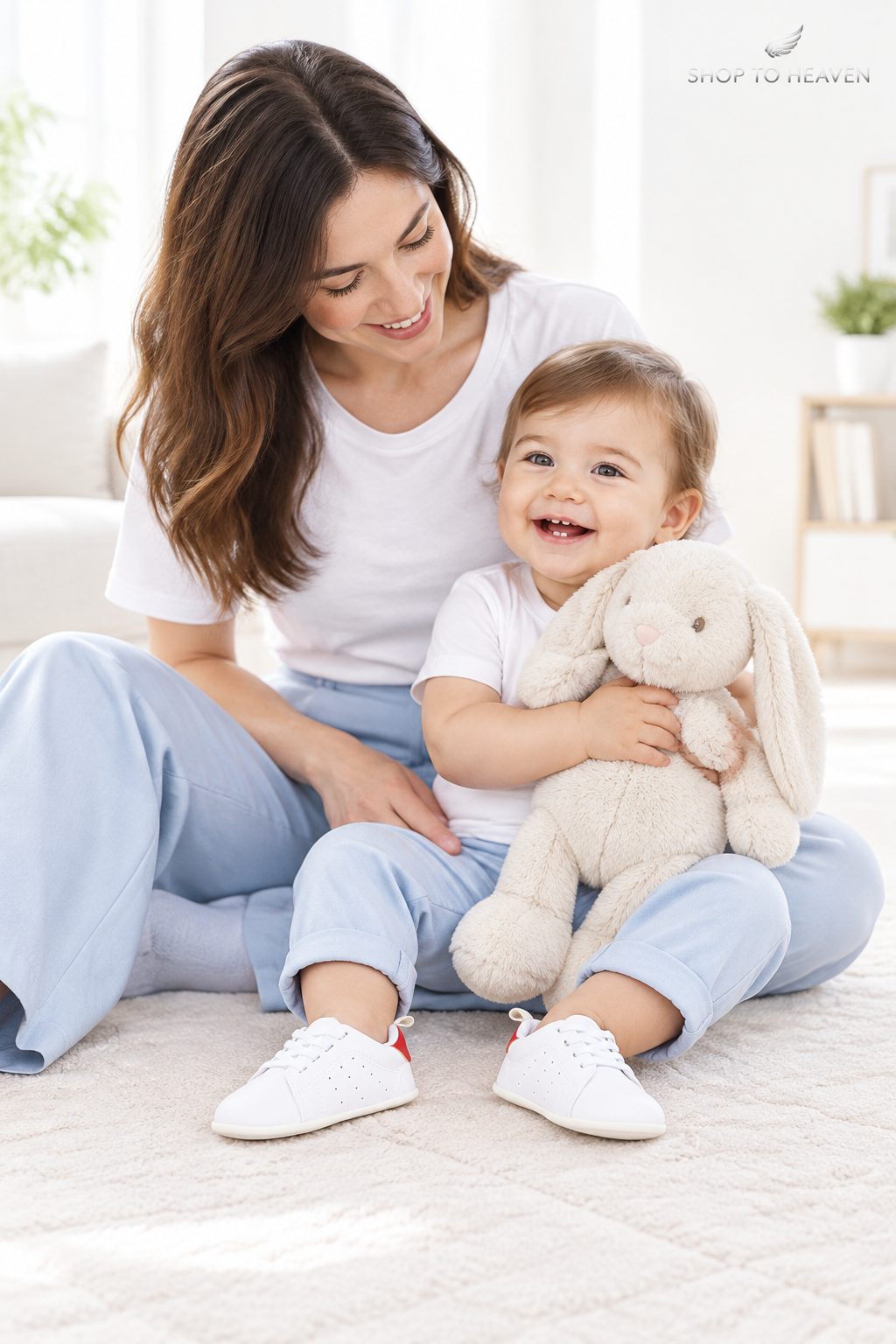 Baby Lace-Up Shoes Family Editorial