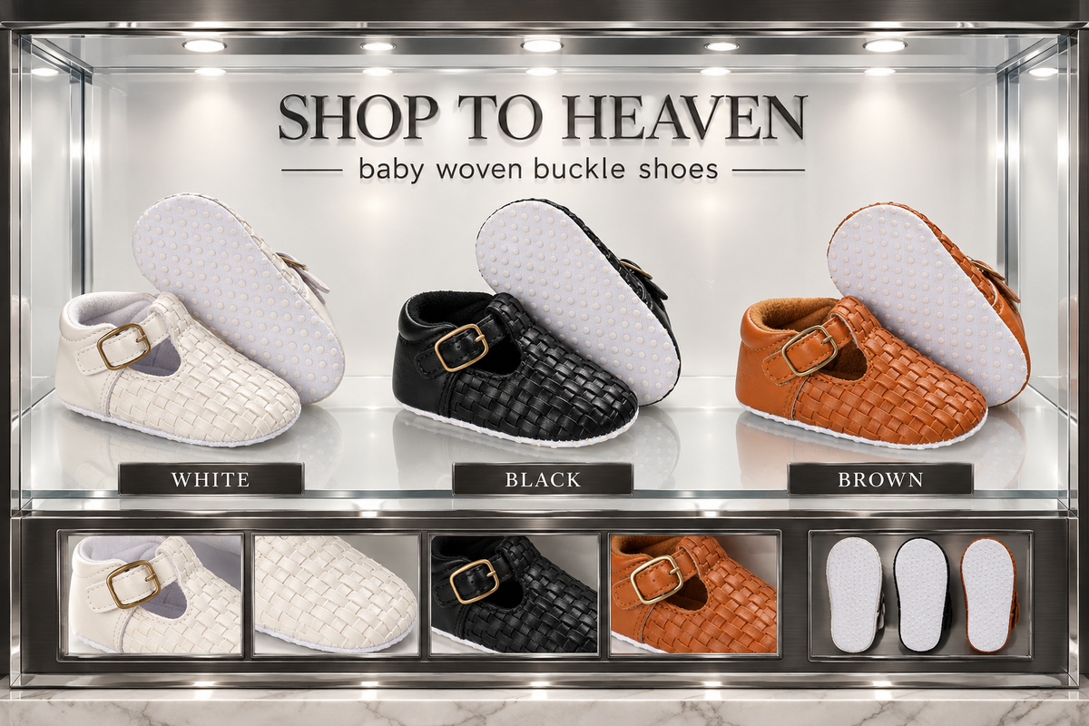 Baby Shoes Woven Colours