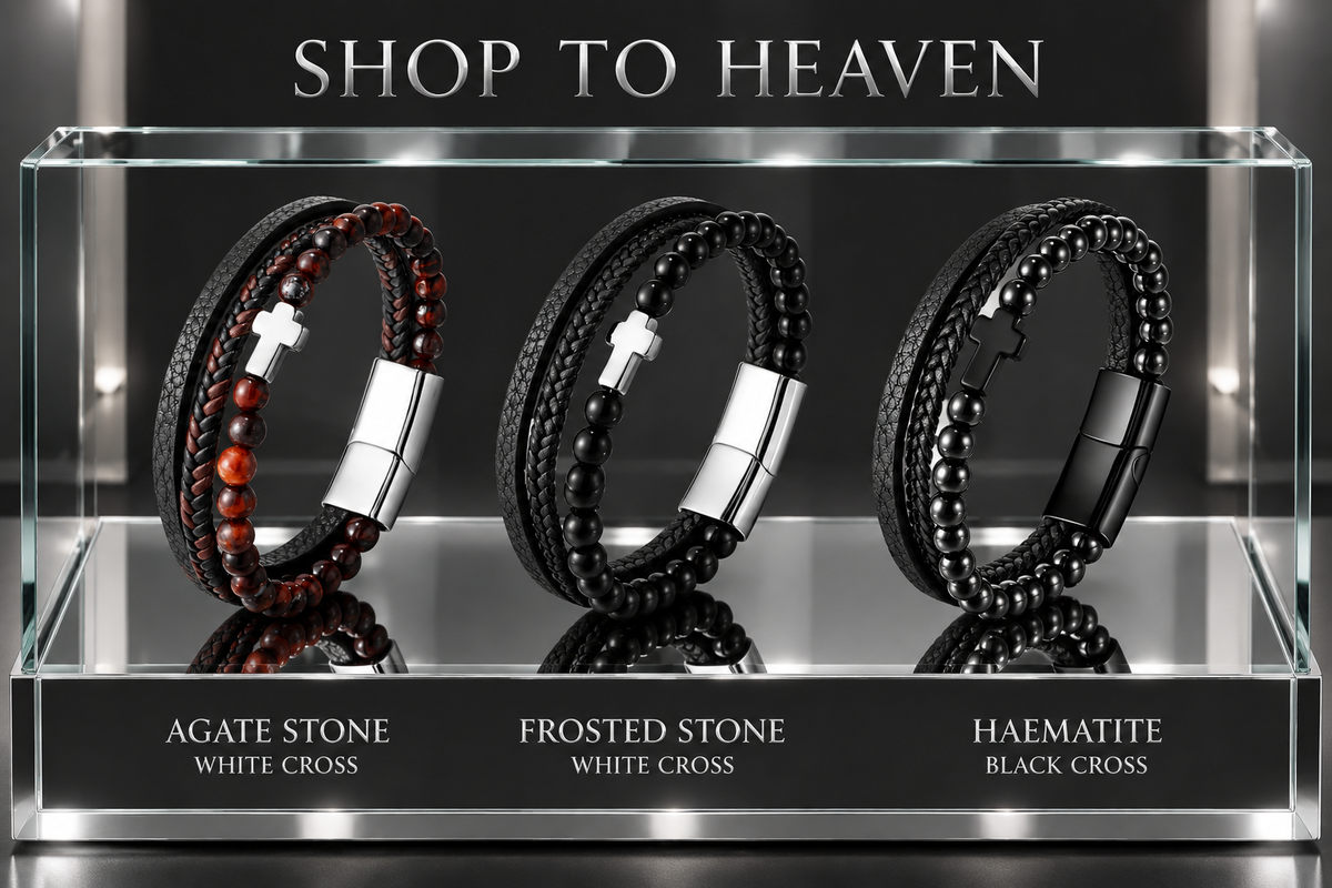 Beaded Cross Bracelet Options 2