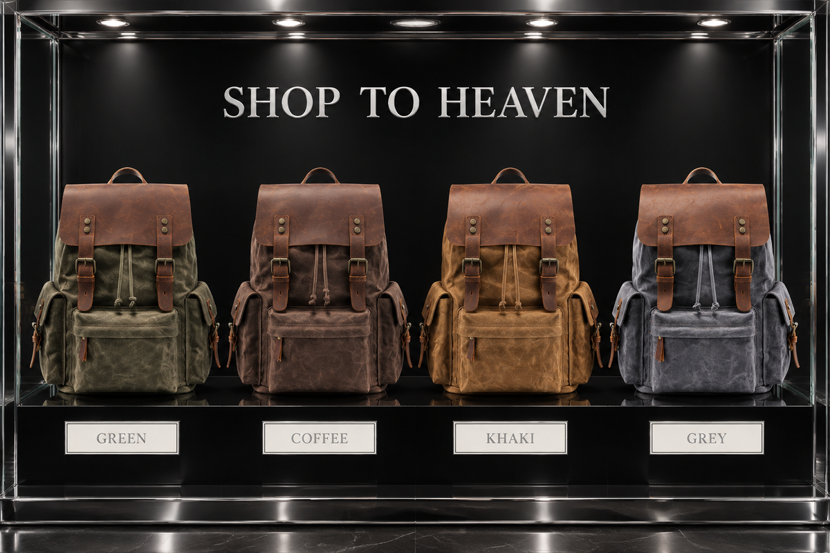Canvas Backpack All Colours