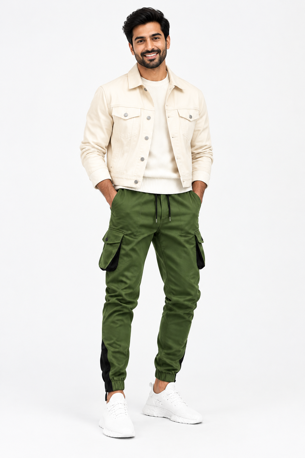 Cargo Joggers Green Cover