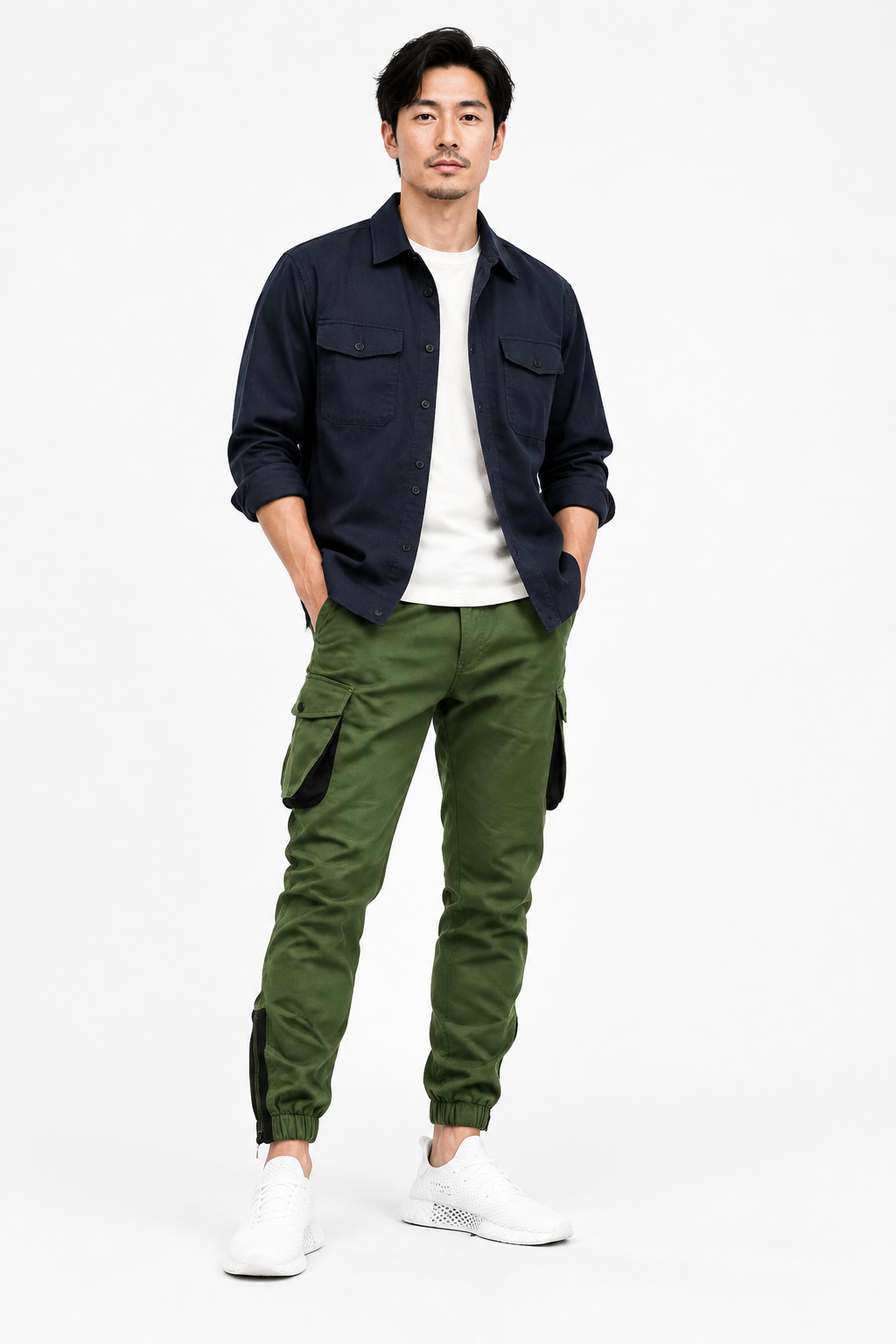 Cargo Joggers Green