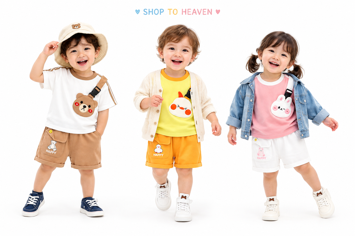 Cotton Animal Set How to Wear 1