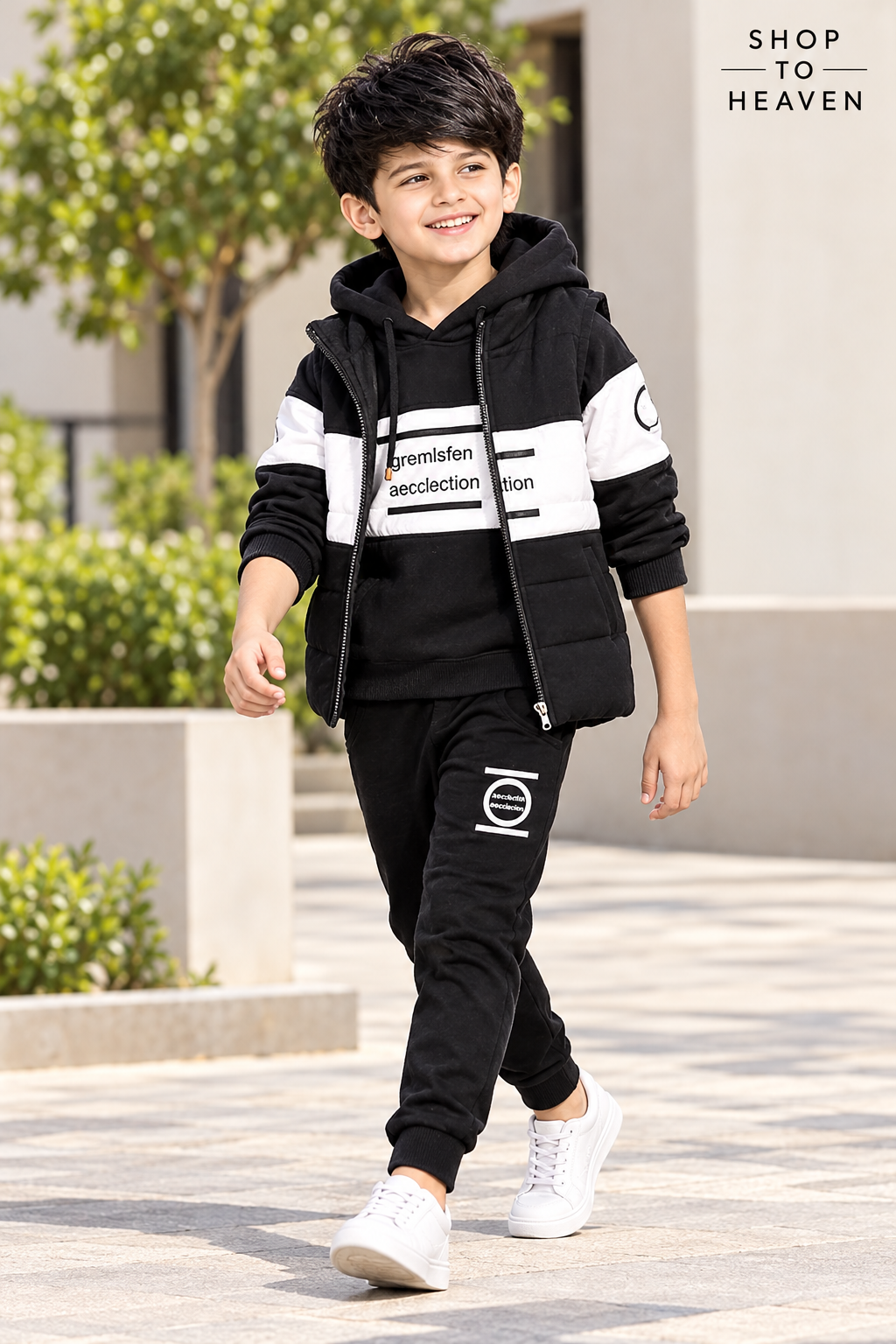 Kids Three-Piece Set Lifestyle