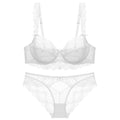 Ultra-Light Lace Bra Set — Floral Lace Lingerie