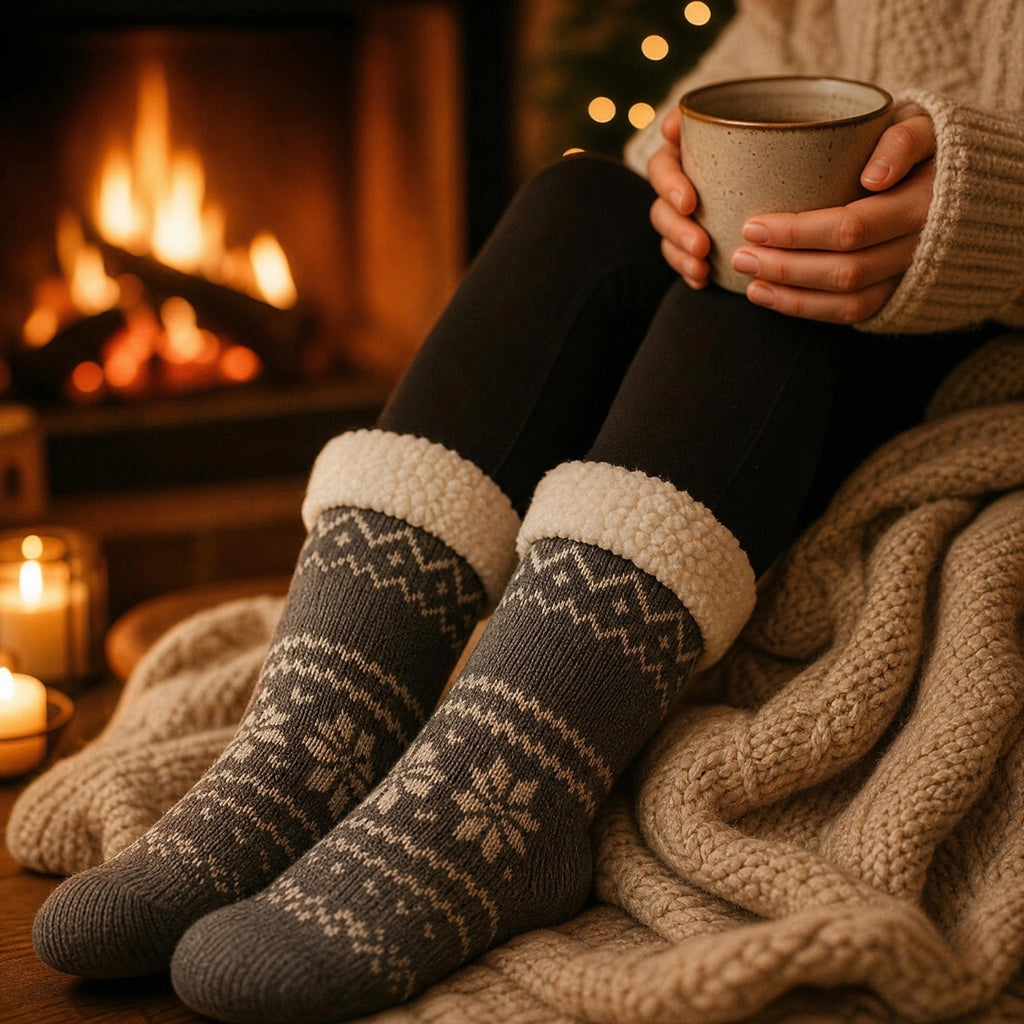 The Midnight Muse | Whispering Winter Romance Socks