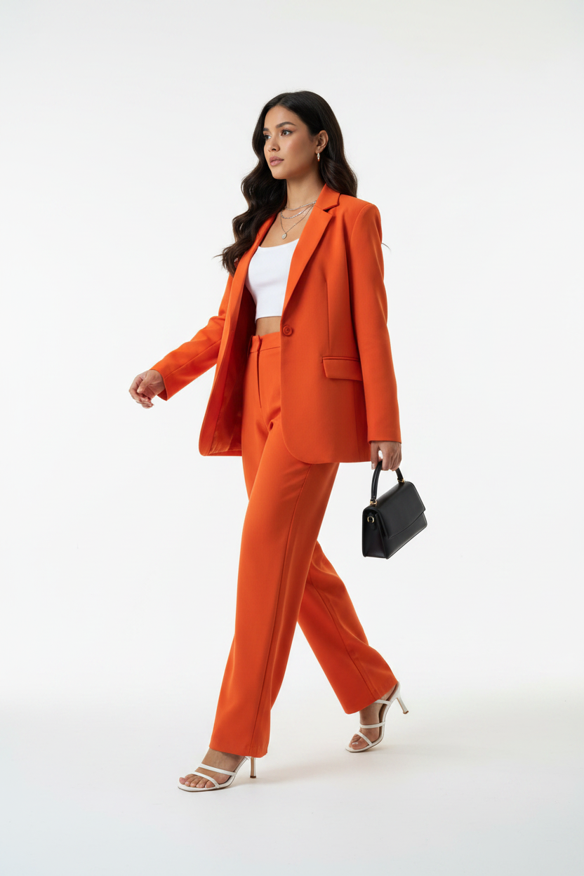 Loose-Fit Korean Blazer
