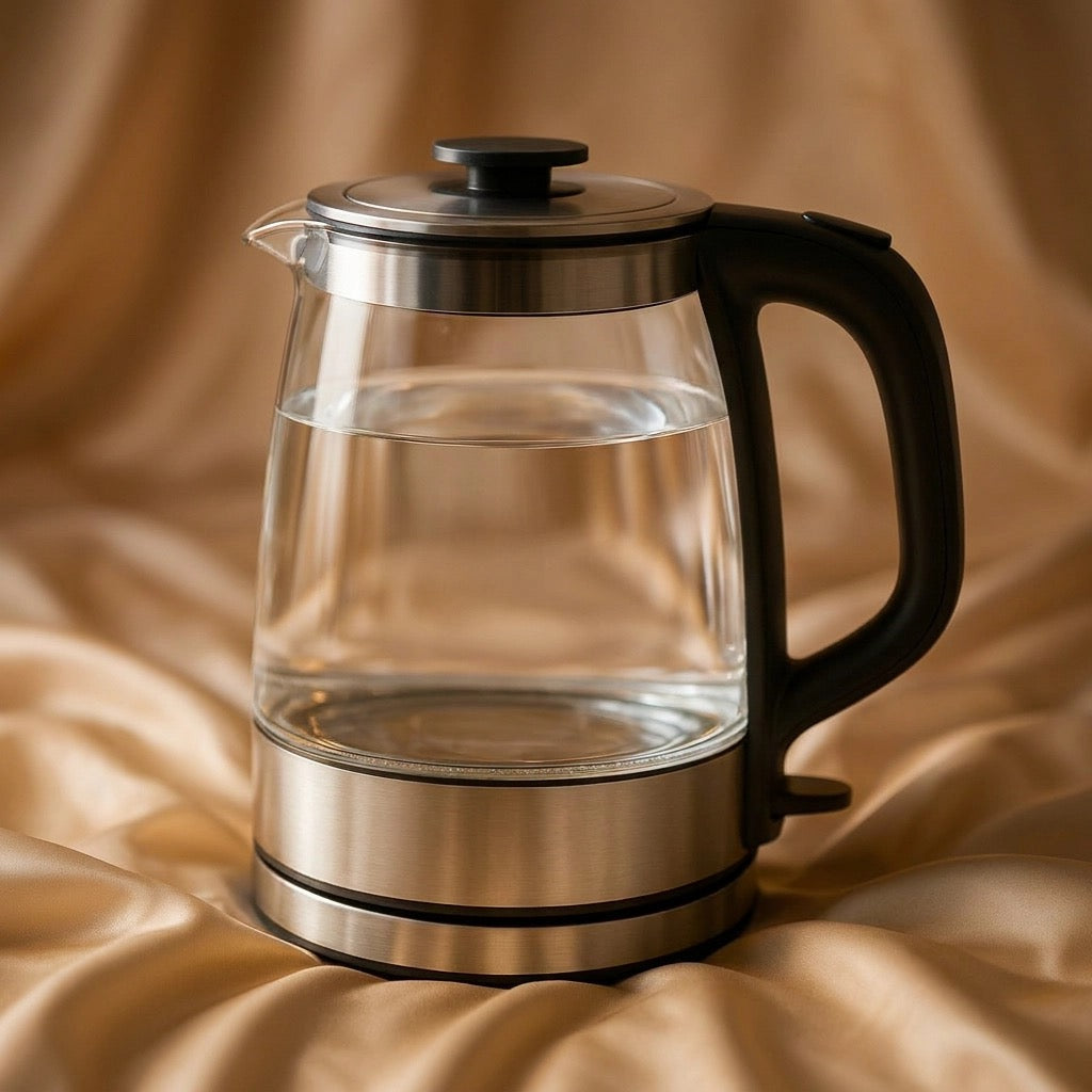 The Midnight Muse | Enchanted Luxury Glass Kettle Duo