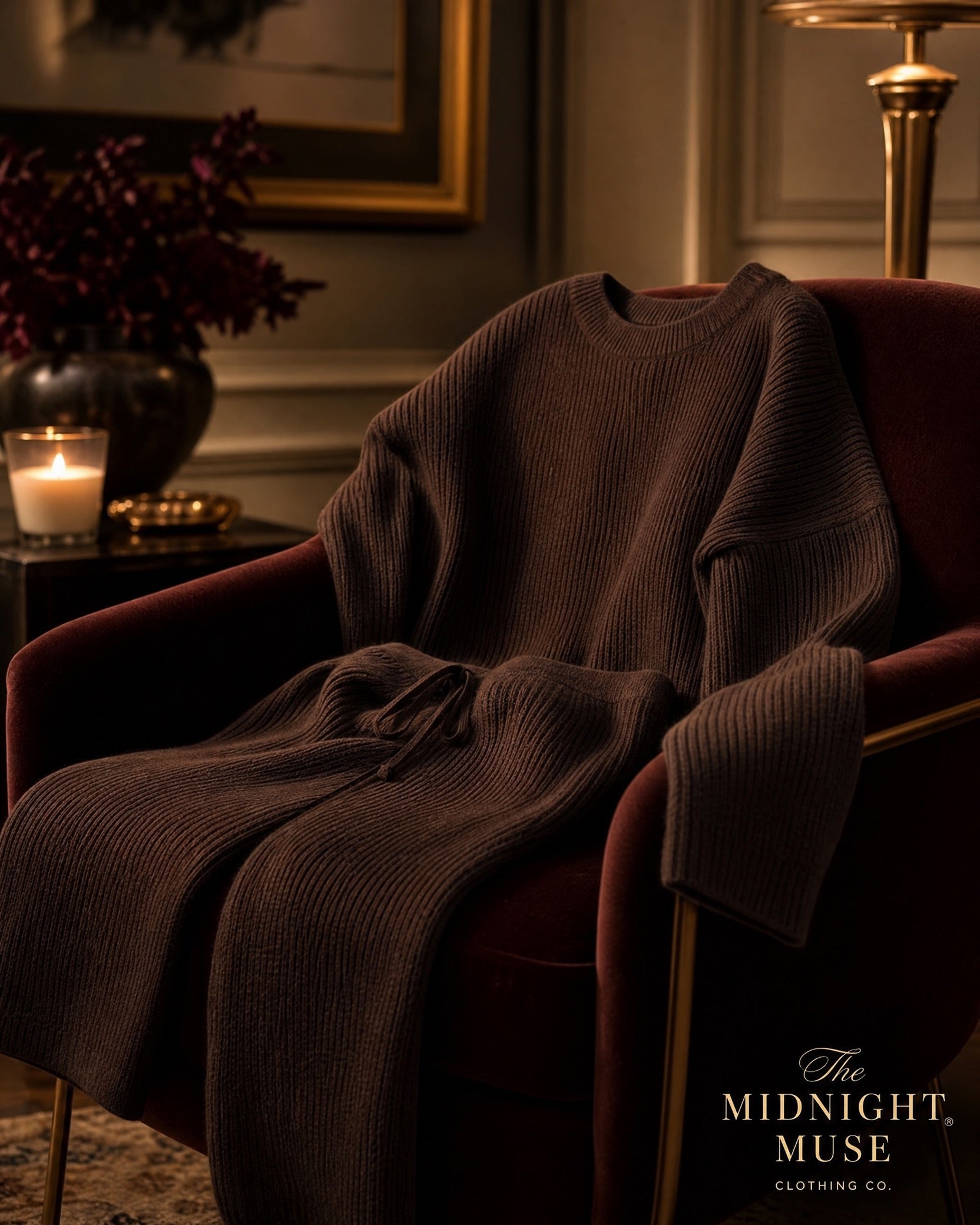 The Midnight Muse | Ember Whisper Cashmere Embrace