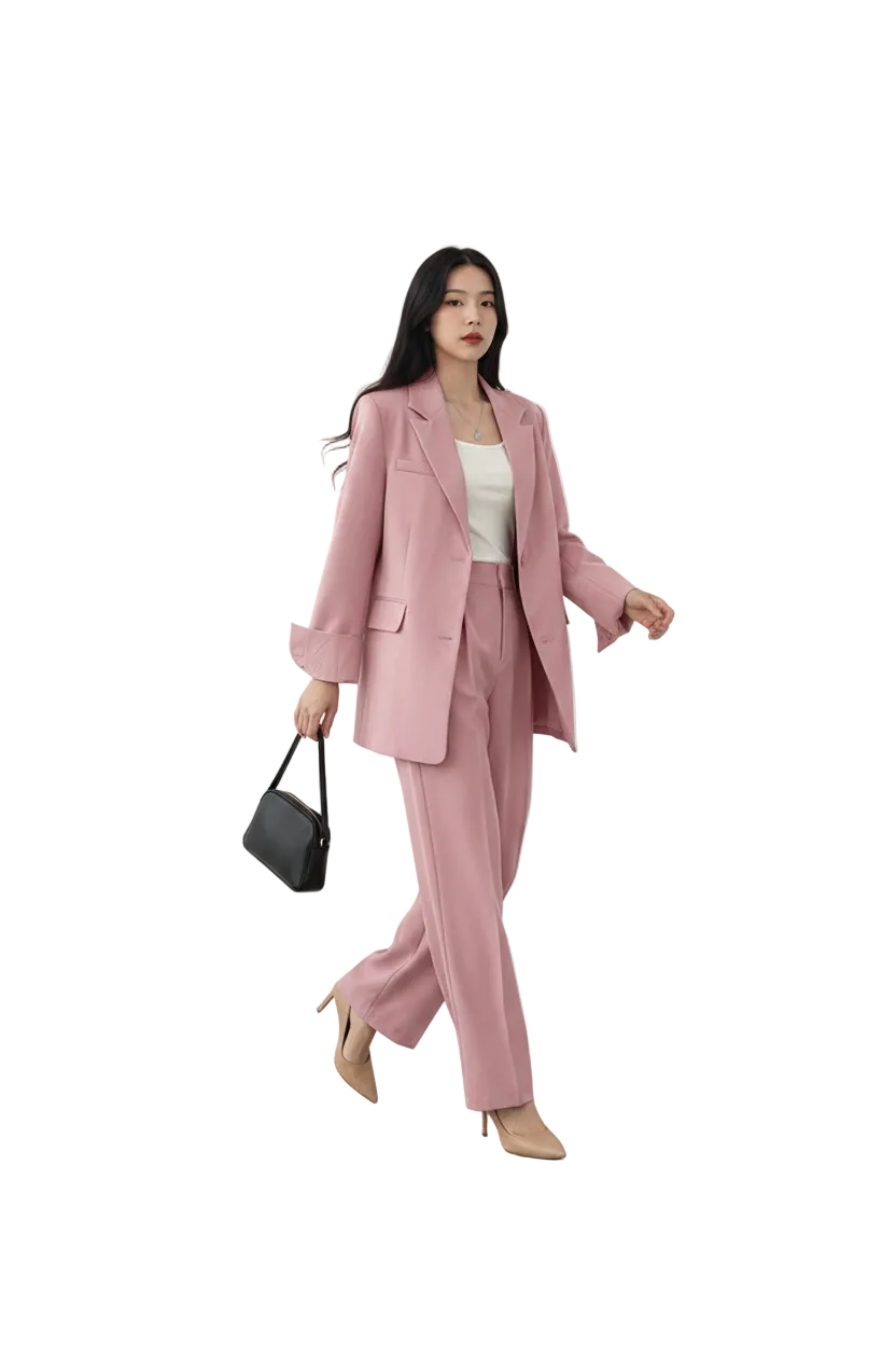 Loose-Fit Korean Blazer