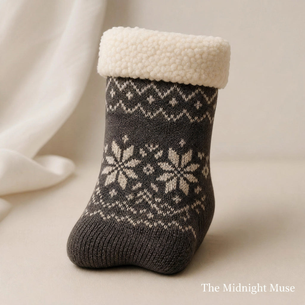 The Midnight Muse | Whispering Winter Romance Socks