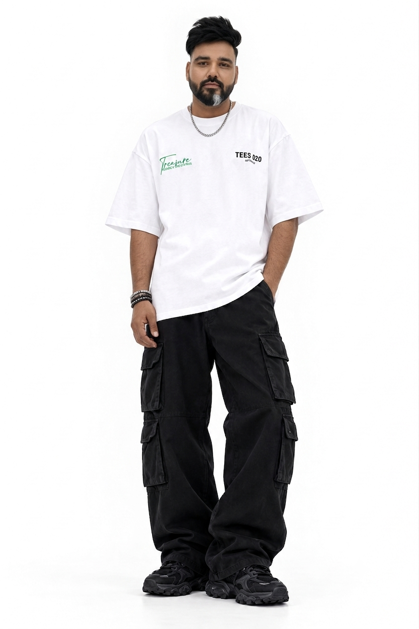 American High Street Basic T-shirt Loose Oversize