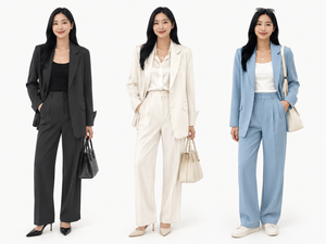 Loose-Fit Korean Blazer