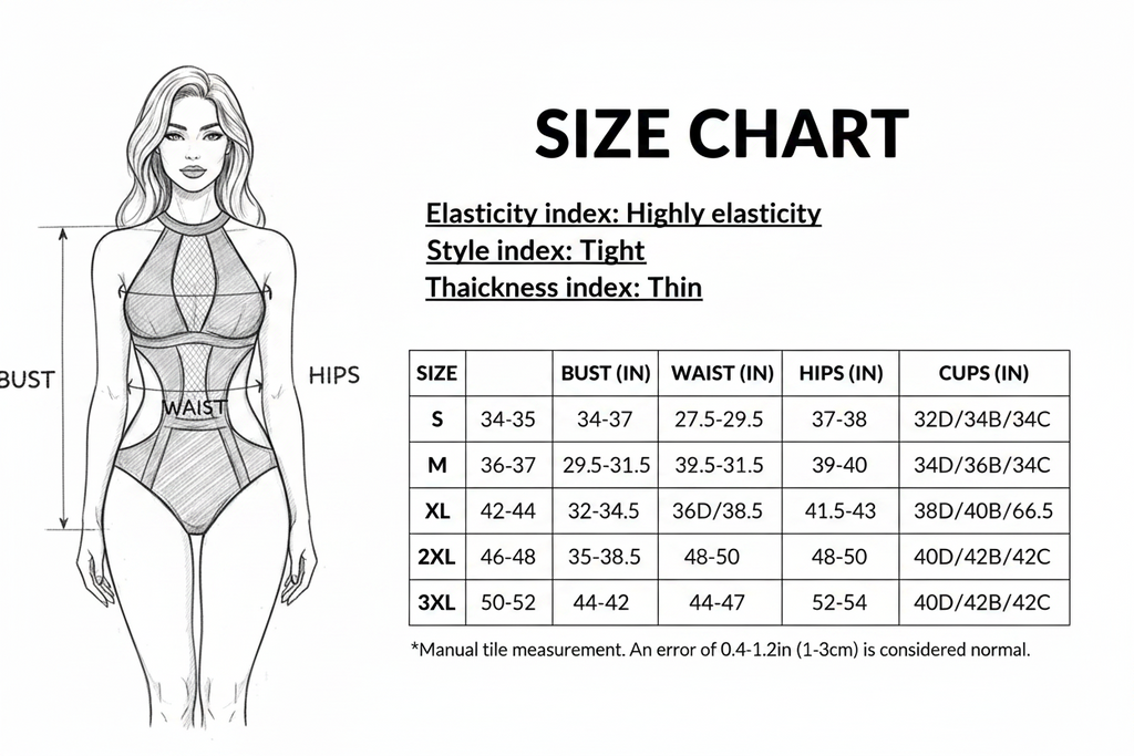 Tummy-Control Mesh One-Piece Swimsuit