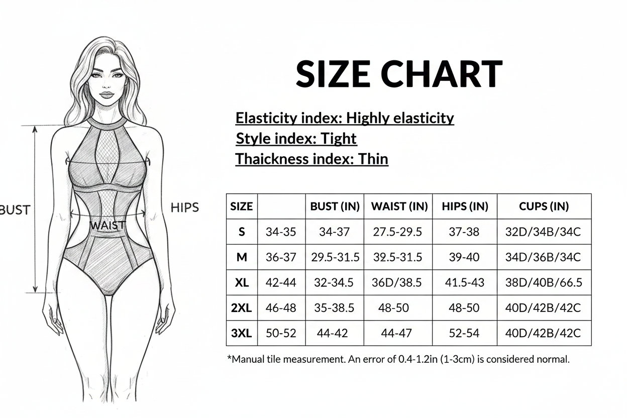 Tummy-Control Mesh One-Piece Swimsuit