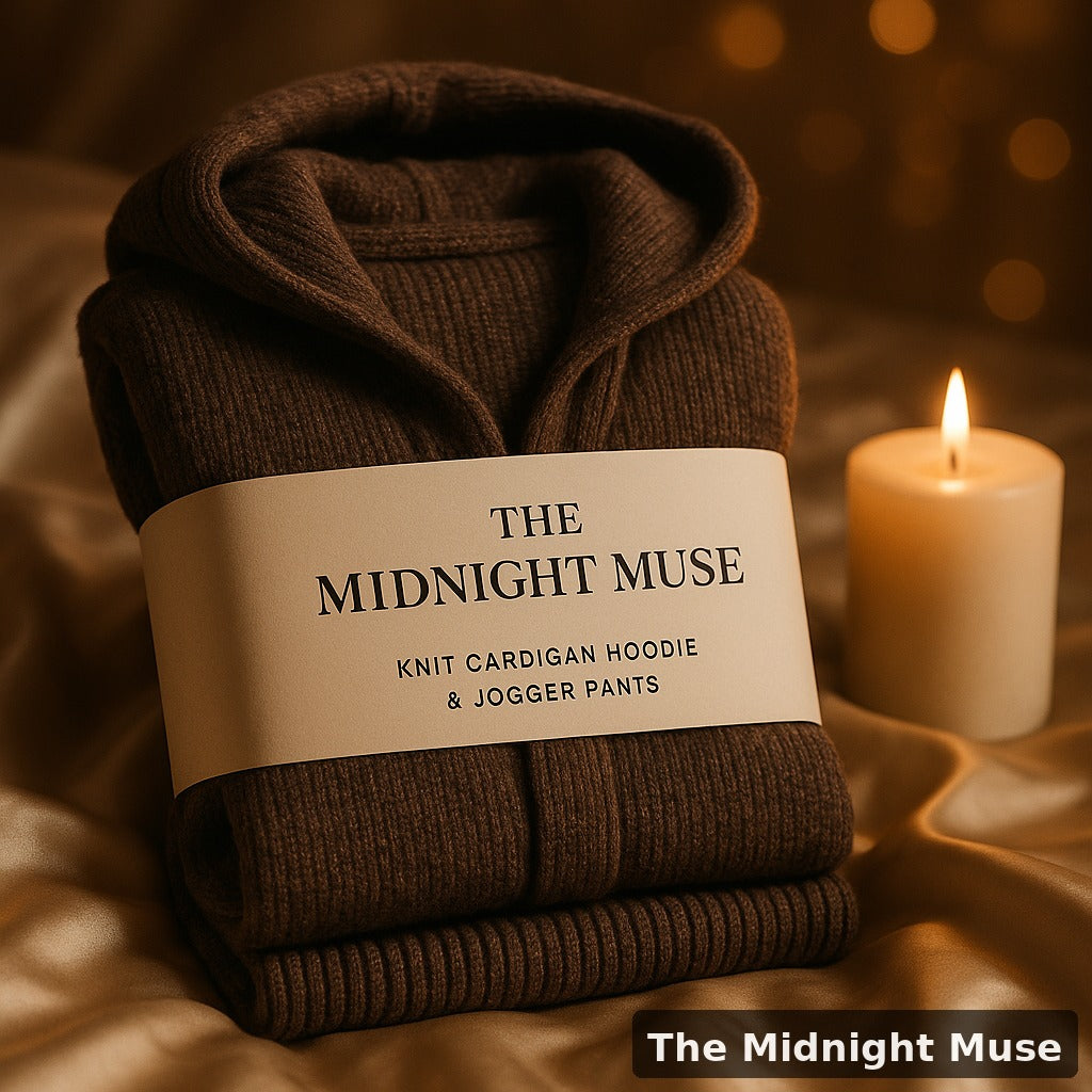 The Midnight Muse | Luxe Cozy Evening Knit Set