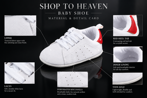 Baby Lace-Up Shoes Material Card