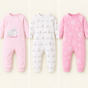Pictured three-romper pack patterns