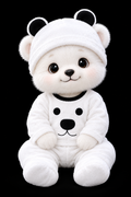 Bear Flannel Bear Black