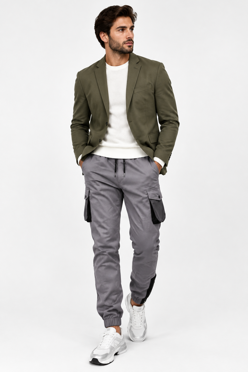 Cargo Joggers Grey