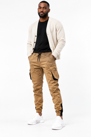 Cargo Joggers Khaki