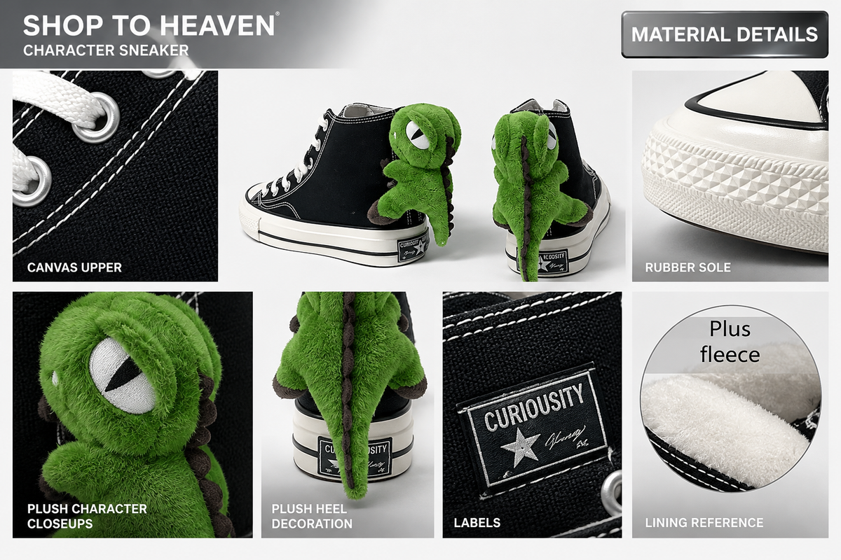 Character High-Tops Material Details