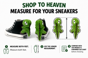 Character High-Tops Measuring Guide