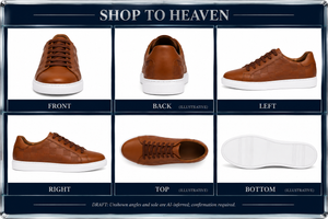 Checker-Texture Sneakers Frame
