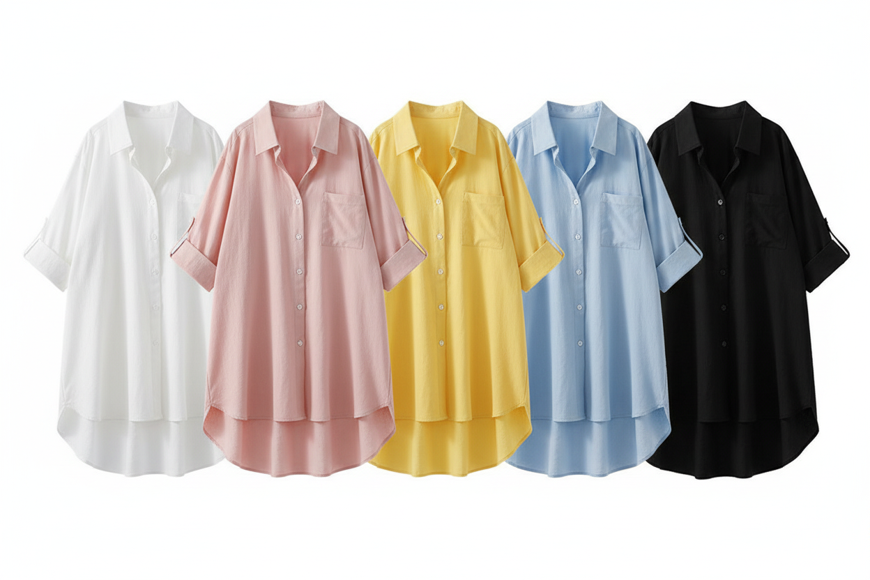 Colour Grid – Loose Blouse