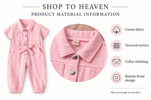 Cotton Utility Jumpsuit Material Information