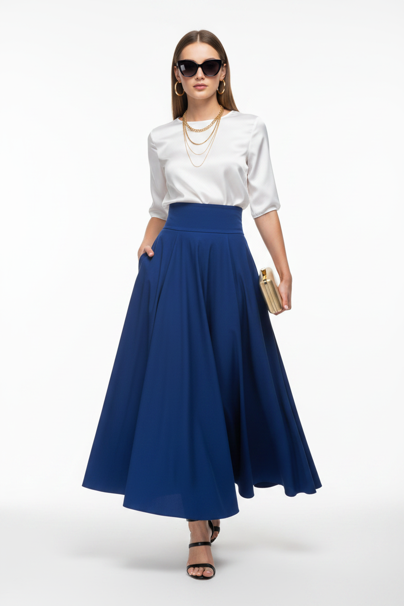 Cover – A-Line Maxi Skirt