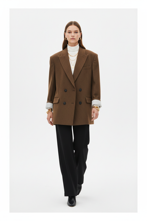 Cover – Double-Breasted Blazer
