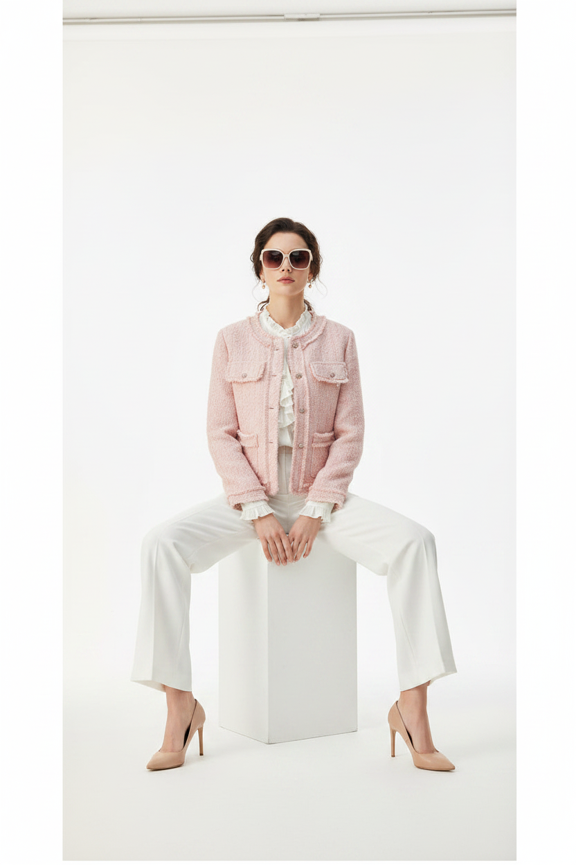 Cover – French Tassel Tweed Jacket