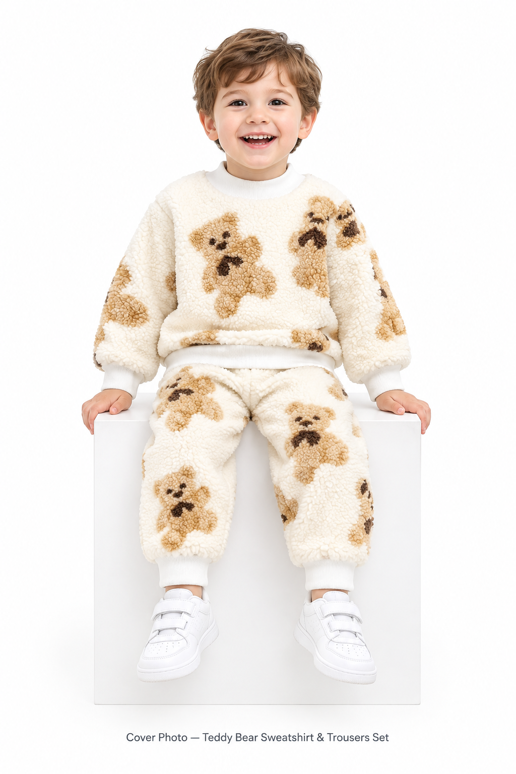 Cover Photo — White Teddy Bear Set