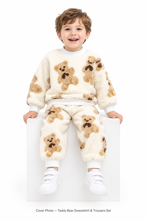 Cover Photo — White Teddy Bear Set