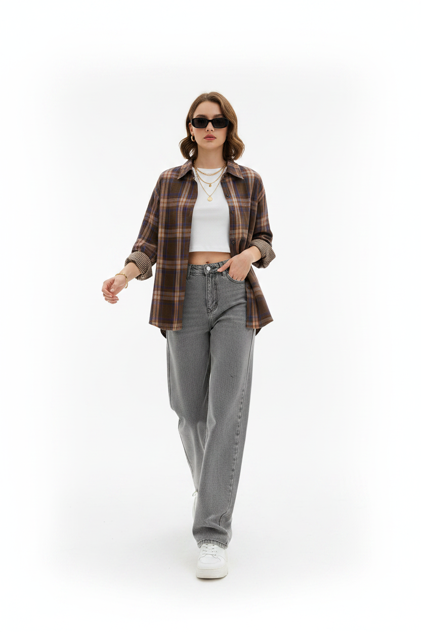 Cover – Plaid Flannel Shirt