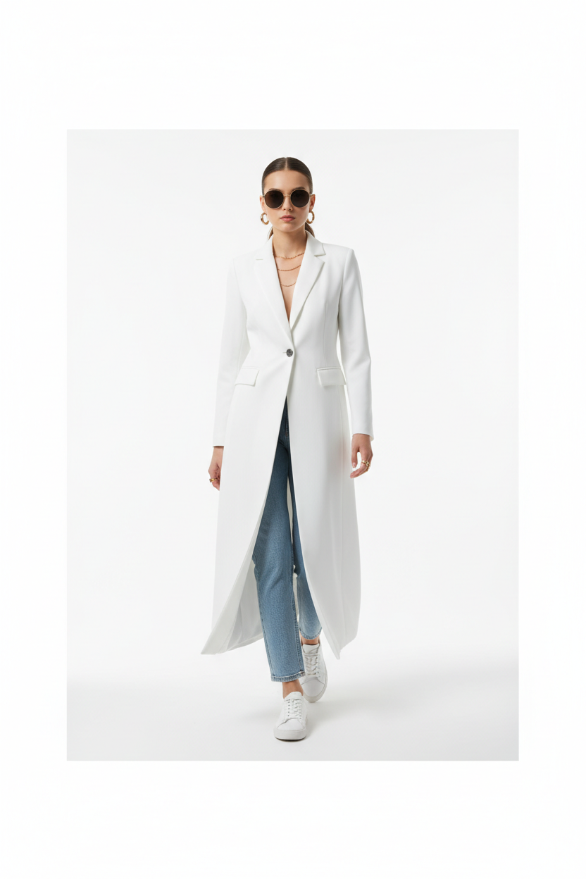 Cover – White Trench Coat