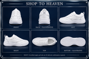 Curved-Panel Sneakers Frame