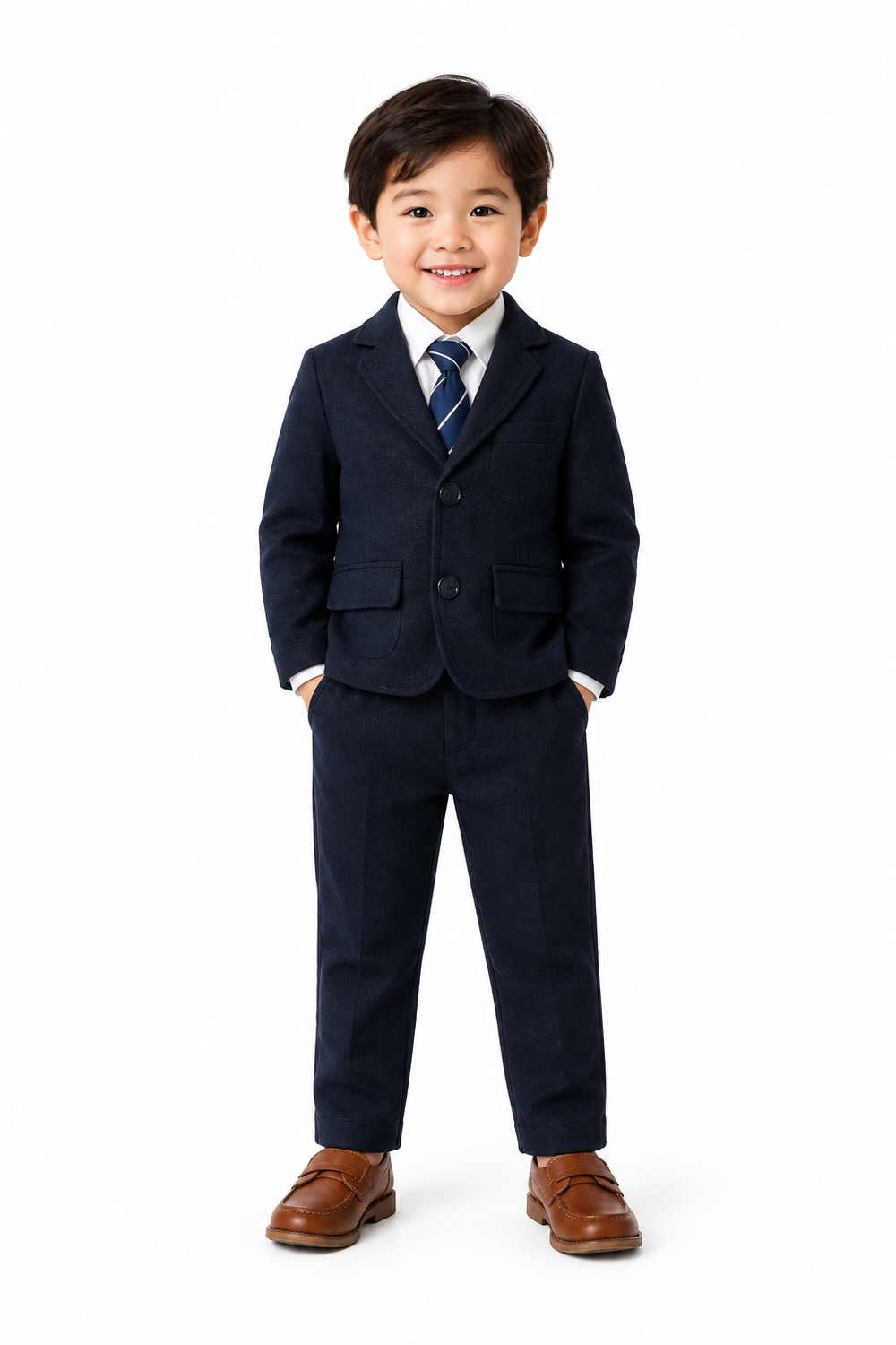 Children's Formal Suit Jacket And Pants Set