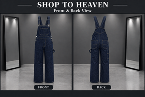 Dark Indigo Overalls Updated Frame