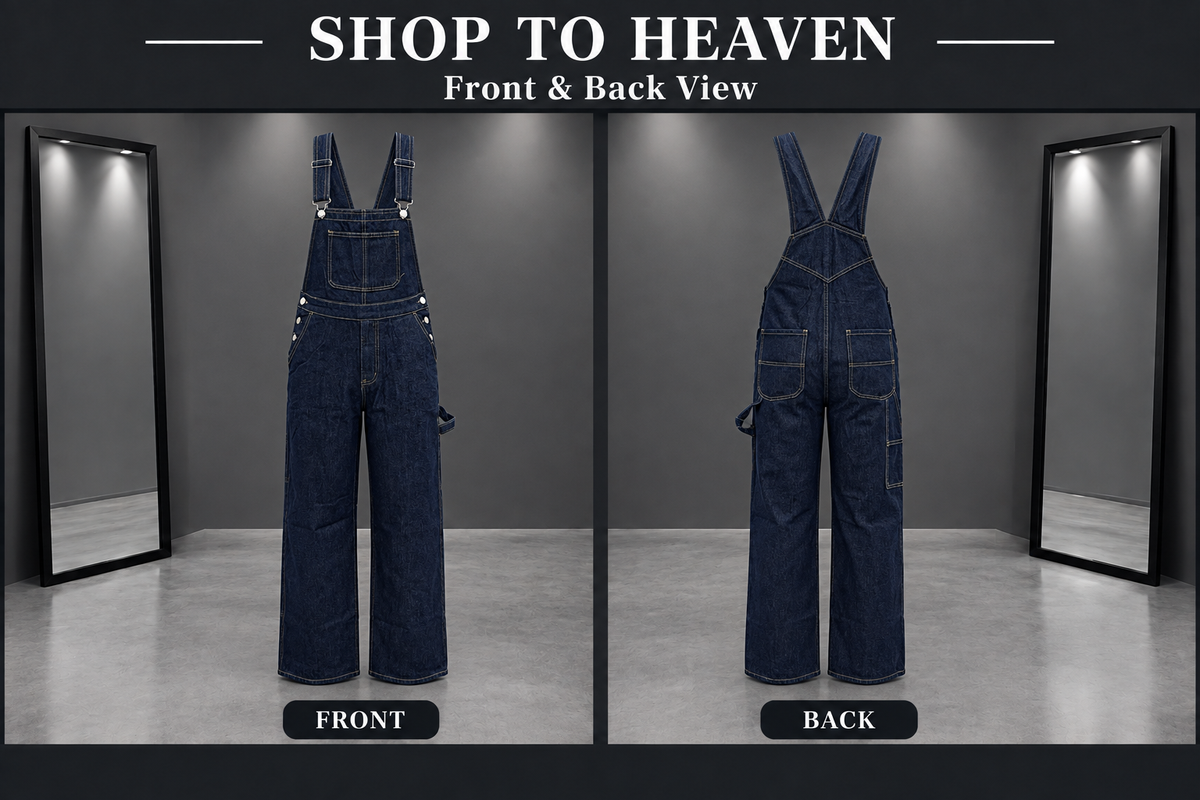 Dark Indigo Overalls Updated Frame
