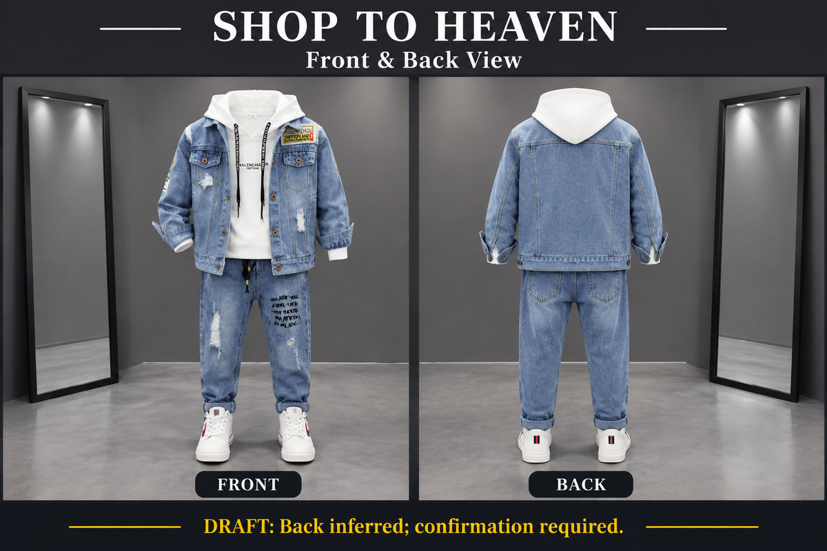 Denim Set Style A Frame Draft