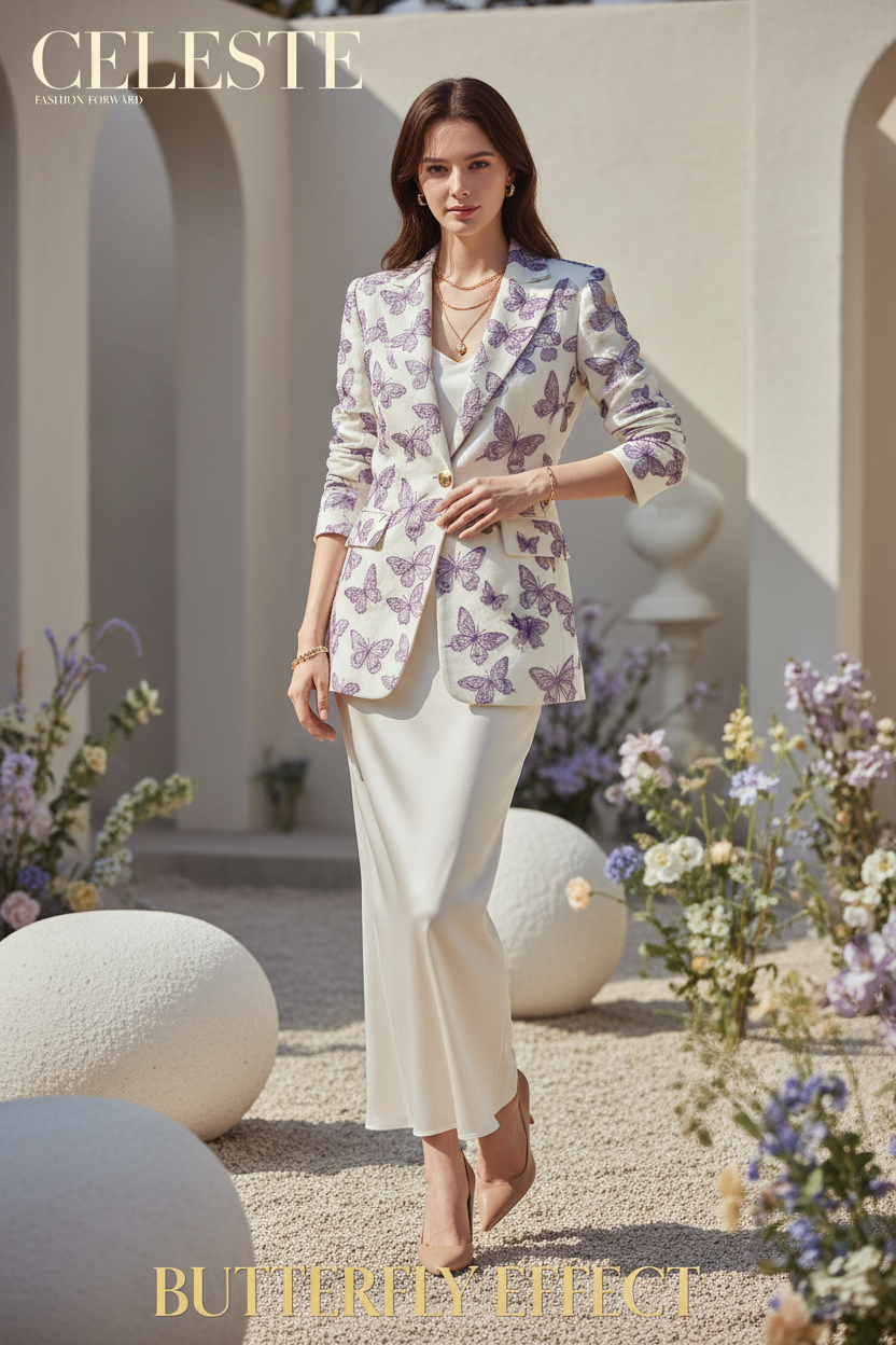 Editorial – Butterfly Blazer
