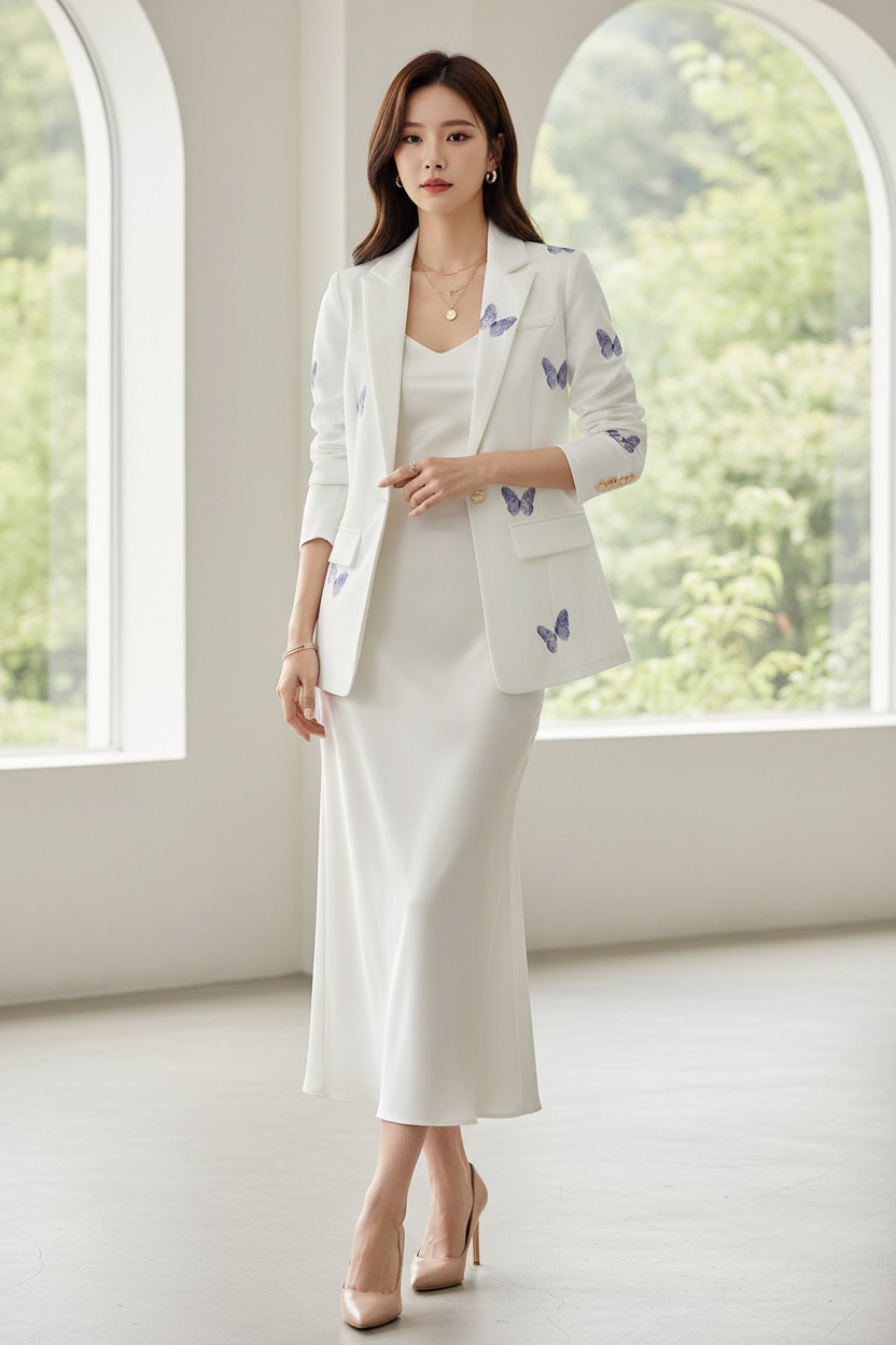 Editorial – Butterfly Blazer