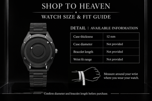 EUTOUR Watch Size and Fit Guide