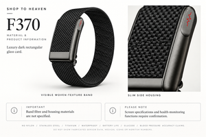 F370 Wristband Material Information