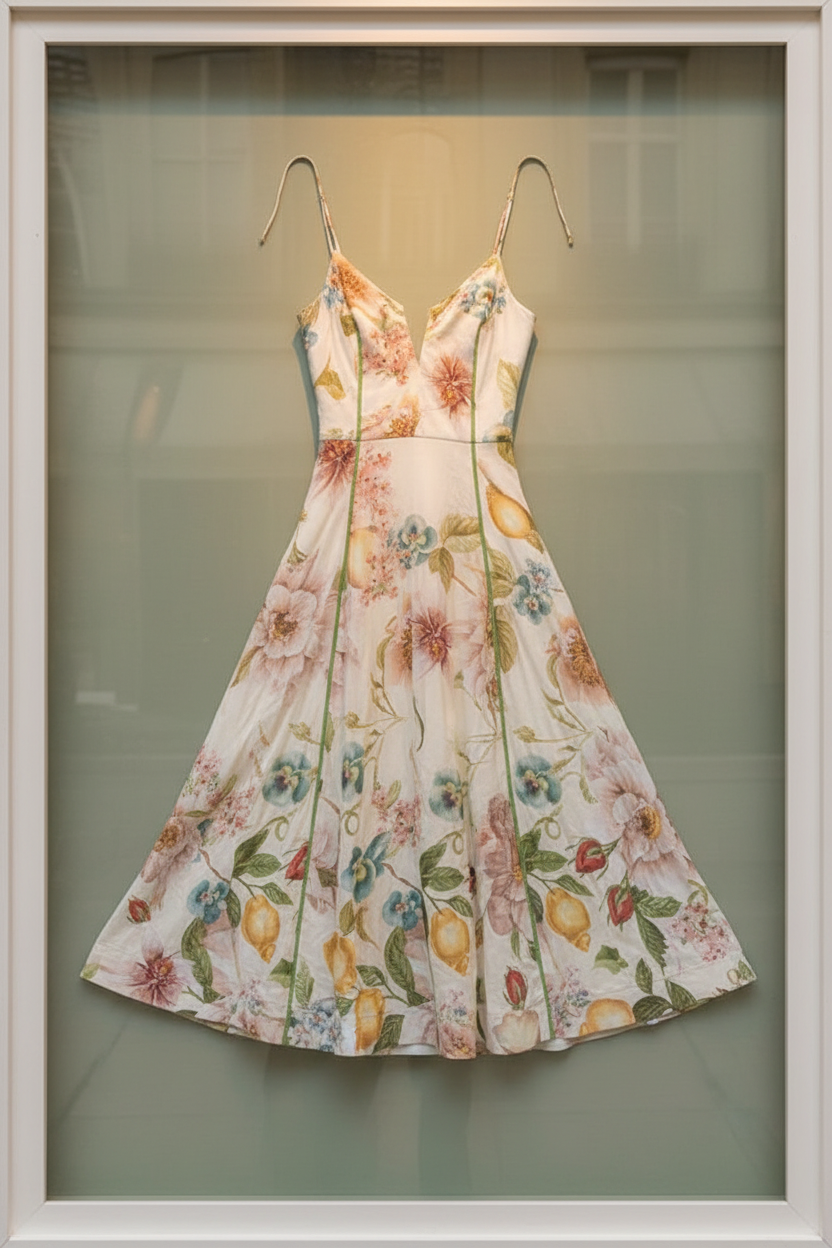 Floral Maxi Dress Framed