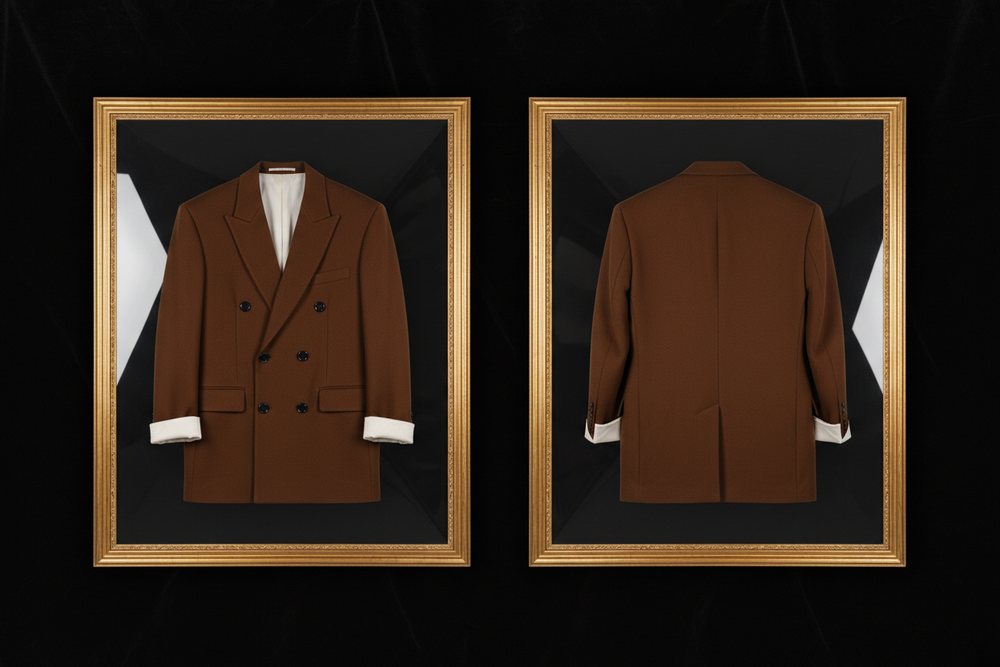 Oversized Double-Breasted Blazer