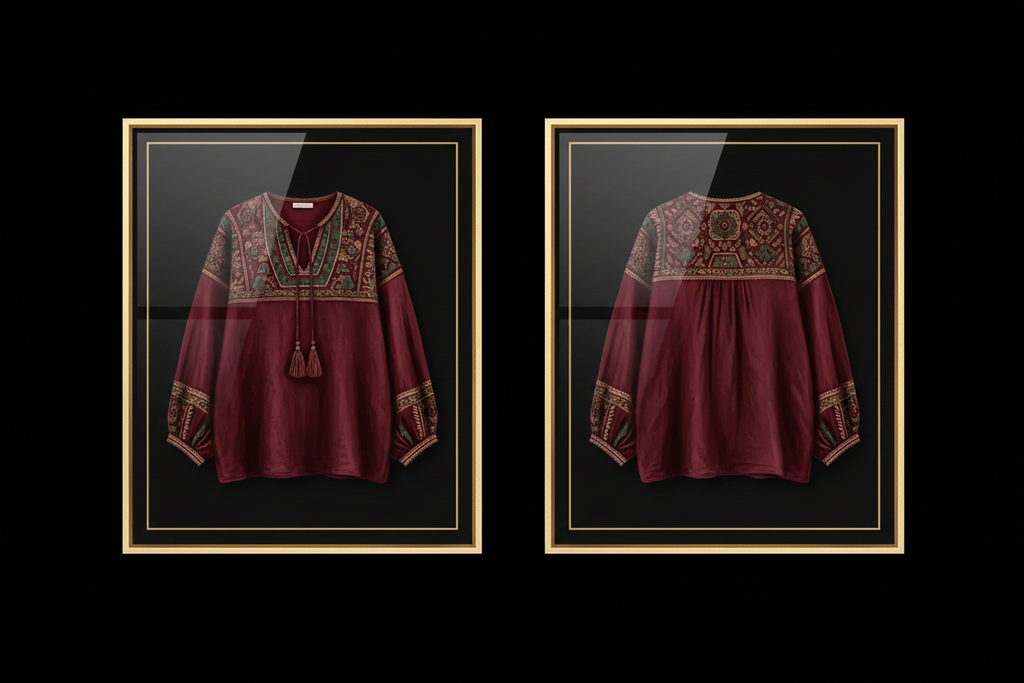 Frame – Ethnic Print Blouse